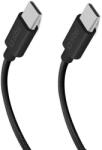 SBS - Cablu împletit USB-C/USB-C, PD, 100W, 1.5m, negru