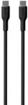 PURO - USB-C Cablu / USB-C, 60W, Soft, 1, 5 m, negru