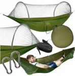Lewer Nagy Méretű Hálózsák Szúnyoghálóval, Turisztikai, Túra, Piknik, 250 Kg-ig (Hamak-mos)