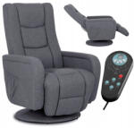  SPIKE 2 forgó masszázsfotel, sötétszürke (ME-ME-SPIKE2-CP-T-FW)