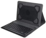 Astrum univerzális tablet tok Bluetooth 3.0 magyar nyelvű billentyűzettel 9/10" fekete, Android/IOS kompatibilis TB130 (4895205310759)