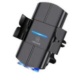 USAMS autós tartó (szellőzőre, automata, 10W, wireless, 360°) FEKETE (CD133ZJ01) (CD133ZJ01)