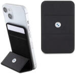 CG MOBILE BMW SIGNATURE kártyatartó (kitámasztó, MagSafe) FEKETE (BMWCSMRSK) (BMWCSMRSK)