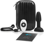 b-Vibe Rimming - forgó gyöngyös anál vibrátor (fekete) (05918820000)