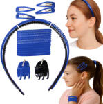  Mandzsettagombok Gumipántok Hajcsatok Akcesoria Lány Gyerekeknek 20x (AongBenis)