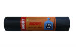  Szemeteszsák 135 liter 70 x 110 cm 30 mikron 10 db/tekercs fekete (48966) - officefirst