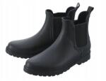  Női gumicsizma bokacsizma gumicsizma Chelsea kerti cipő fekete 40 (crivit)