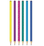 Connect Grafitceruza HB, metál színű kerek test, Connect 72 db/csomag, (000003811) - officefirst