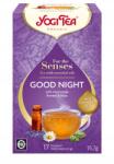 YOGI TEA Ökológiai gyógynövény tea Yogi Tea Good Night relax alvás 17 filter (4012824405684)