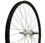 Neuzer kerék 24-es hátsó duplafalú rmx fekete felni menetes alu agy ezüst