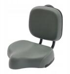  Szürke háromkerekű nyeregülés háttámlával és háttámlával 23-35cm (YDFKIS-000300)