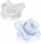 Chicco Mini Soft cumi 0-2 hó - 2 db (világoskék)