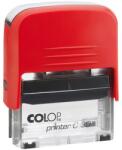 Colop Bélyegző C30 Colop piros ház/fekete párna - tonerpiac