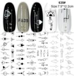  Körömmatrica - F635