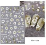  Körömmatrica - Pro. 009 virág