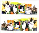  Körömmatrica - A129 Cica