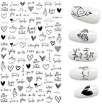  Körömmatrica - F636 LOVE