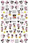  Körömmatrica - D004 Mickey egér
