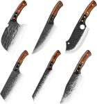  MA-39196 konyhakés készlet - 6db/Barna