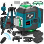 ONEVAN Lézeres vízmérték Sík 4D Kereszt 360 16 Vonalas Állvány Készlet 1M (sku006334_1PL)