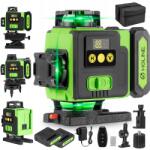 ONEVAN Lézeres vízmérték 4D 16 Síkvonal 360 Keresztlézer 2x Aku (sku006270_04PL)