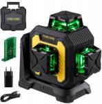 Firecore 12 vonalas 360 fokos 3D zöld lézeres szintező F93 (F93)