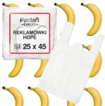 Paclan Expert Fólia Reklámtáska Fogantyúval Erős Fülekkel 5KG 45 x 25CM