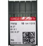 Groz-Beckert Beckert Overlock Éles Varrógép Tűk B27 DCx27 110/18R (B27 DCx27 110/18R)