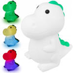 Masterled Gyerek Dekoratív Dinoszaurusz LED Éjszakai Fény 2.5W 25lm 3000K Meleg RGB 360° Fehér Masterled (LVTBIU0075)