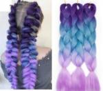 Bergens 3x Szintetikus Haj Zsinór Ombre Raszta Színes Zsinór (WŁOSY SYNTETYCZNE OMBRE 01)