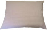  Egyszínű világosszürke krepp nagypárna huzat - 70x90 cm