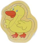 Fa kirakós játék kacsa 15x13, 2cm okosjáték, készségfejlesztő