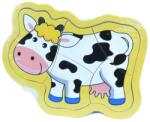  Fa kirakós játék tehén 13x17cm okosjáték, készségfejlesztő