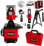 Hooha 4D Lézeres Vízszintező Nagy Állvány 2 Akkumulátor 360° (16-LINIOWA POZIOMICA LASEROWA M13)