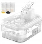  Szökőkút itató tál kutya macska 2, 5L szűrőkkel és mozgásérzékelővel (X0027MXRA7)