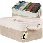 MvLine by Marvit Tároló Rendszerező Boho kosár szennyestartó játék fürdőszoba L (ORG_L_beżowy)