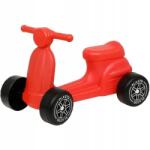 Plasto Négykerekű Roller Csendes Kerekekkel 60KG 18M+ Piros (1087000REB)