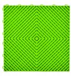  Moduláris padló Csempe puzzle 40x40 Garázs Autó Padló Műhely Zöld (PP8LightGreen)