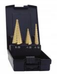 STALCO Lépcsős fúró Hss Tin Rp 3 darabos készlet (S-72534)
