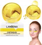 Lanbena Szemmaszk Zselés Hidrogél Pelyhek Retinol 60 Darabos (Płątki ŻELOWE pod oczy HYDROŻELOWE Retinol)
