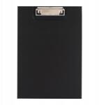 D. rect A4-ES Írólap Kötetőklipsszel, Kétszeres, Fekete (009452)