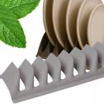 Practic Edénycsepegtető Tányérok Fedél Szárító Egyszintes Szürke Practic (STOT14)