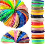 Lewer Pla Filament Betétek 3D Pen (3D toll) Hoz, 100 M, 40 szín (100m)