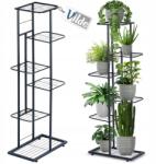 Vilde Virágágyás Fém 6 Szintes Emeletes Virágtartó Állvány Növények Virágok (4902248493827)