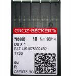 Groz-Beckert Varrógéptűk Beckert Éles 16x231 DBx1 90/12R (16x231 DBx1 1738, 90/14R )