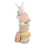 Clayre & Eef Figurina Iepuras Paste polirasina multicolora 16x17x37 cm (6PR5932)