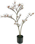 AdTrend Magnolie alba artificiala in ghiveci 15 x 90 cm (119425)
