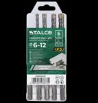 STALCO Sds plus SX5 betonfúró készlet 6, 0 12, 0 mm (S060226405)