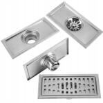  Zuhany Padlóösszefolyó, Ezüst (JYA02373)