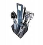 Flame Evőeszköz készlet 16 db-os Flamefield szürke (FCS2039G)